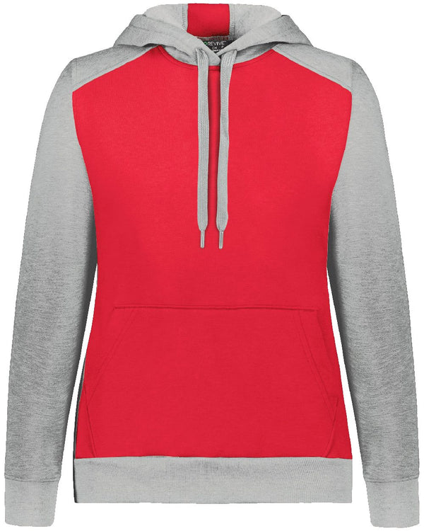Augusta Sportswear 6867 Women's Eco Revive™ Three-Season Triblend Fleece Hooded Sweatshirt