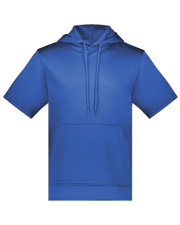 Augusta Sportswear 6871 Unisex Fleece Short Sleeve Hooded Pullover