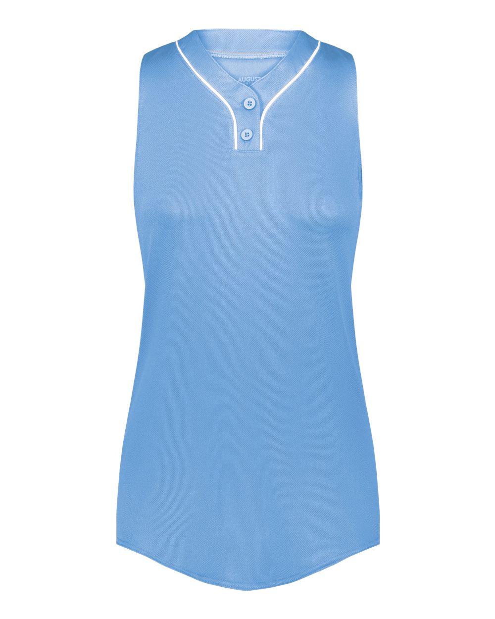 Augusta Sportswear 6914 Girls' Cutter Jersey in Columbia Blue/ White