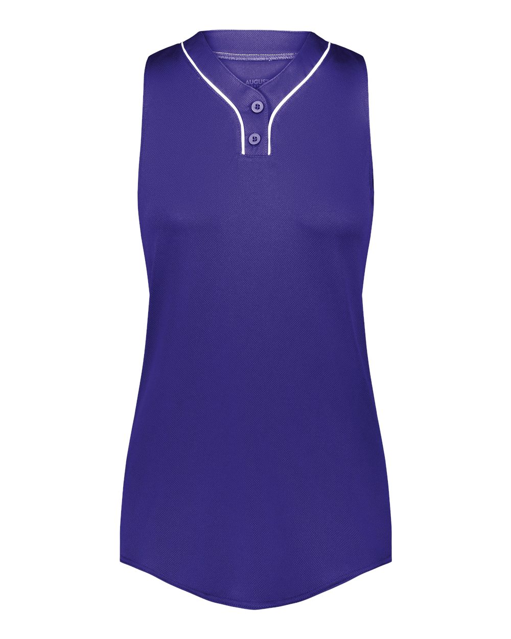 Augusta Sportswear 6914 Girls' Cutter Jersey in Purple/ White