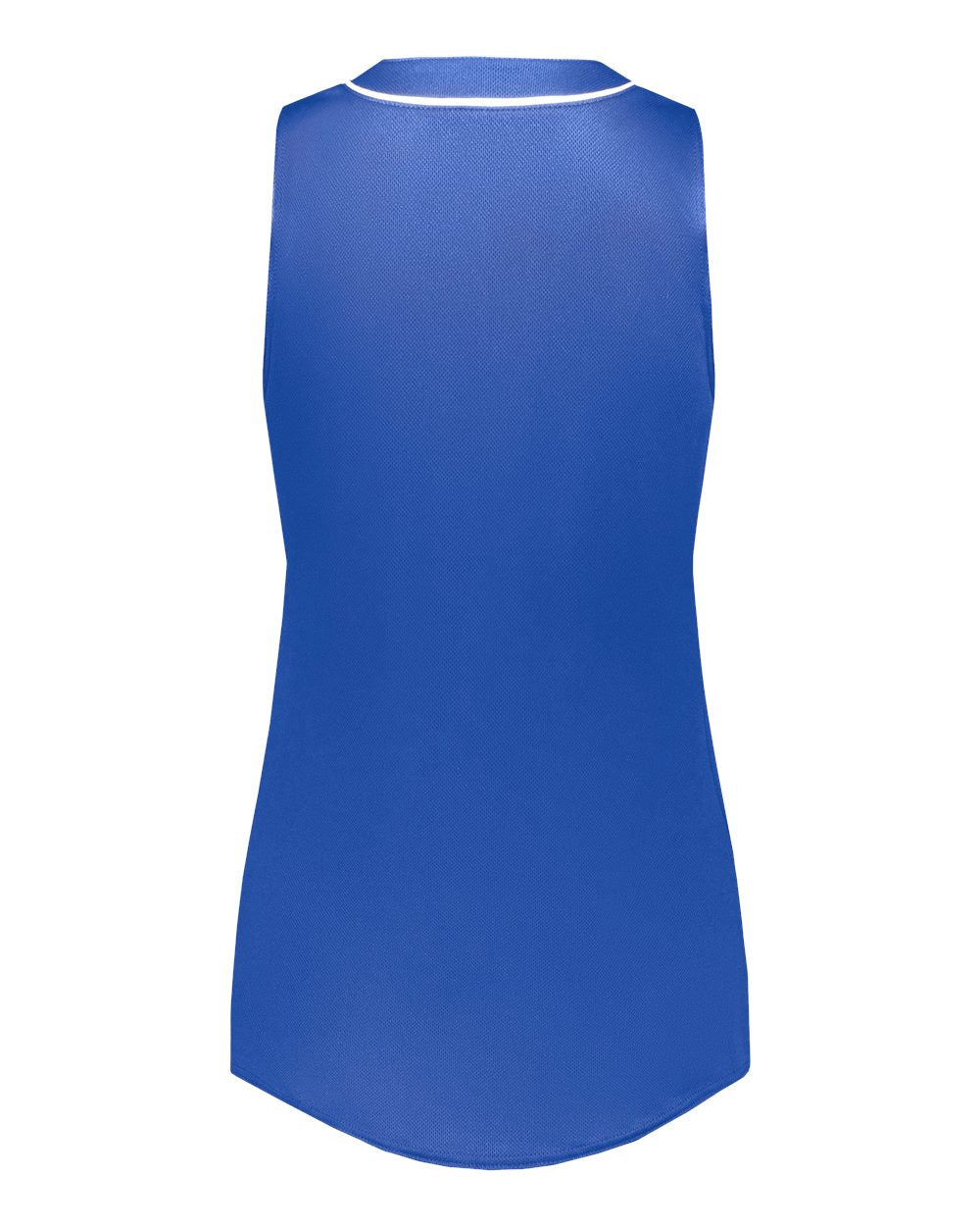 Augusta Sportswear 6914 Girls' Cutter Jersey in Royal/ White, back