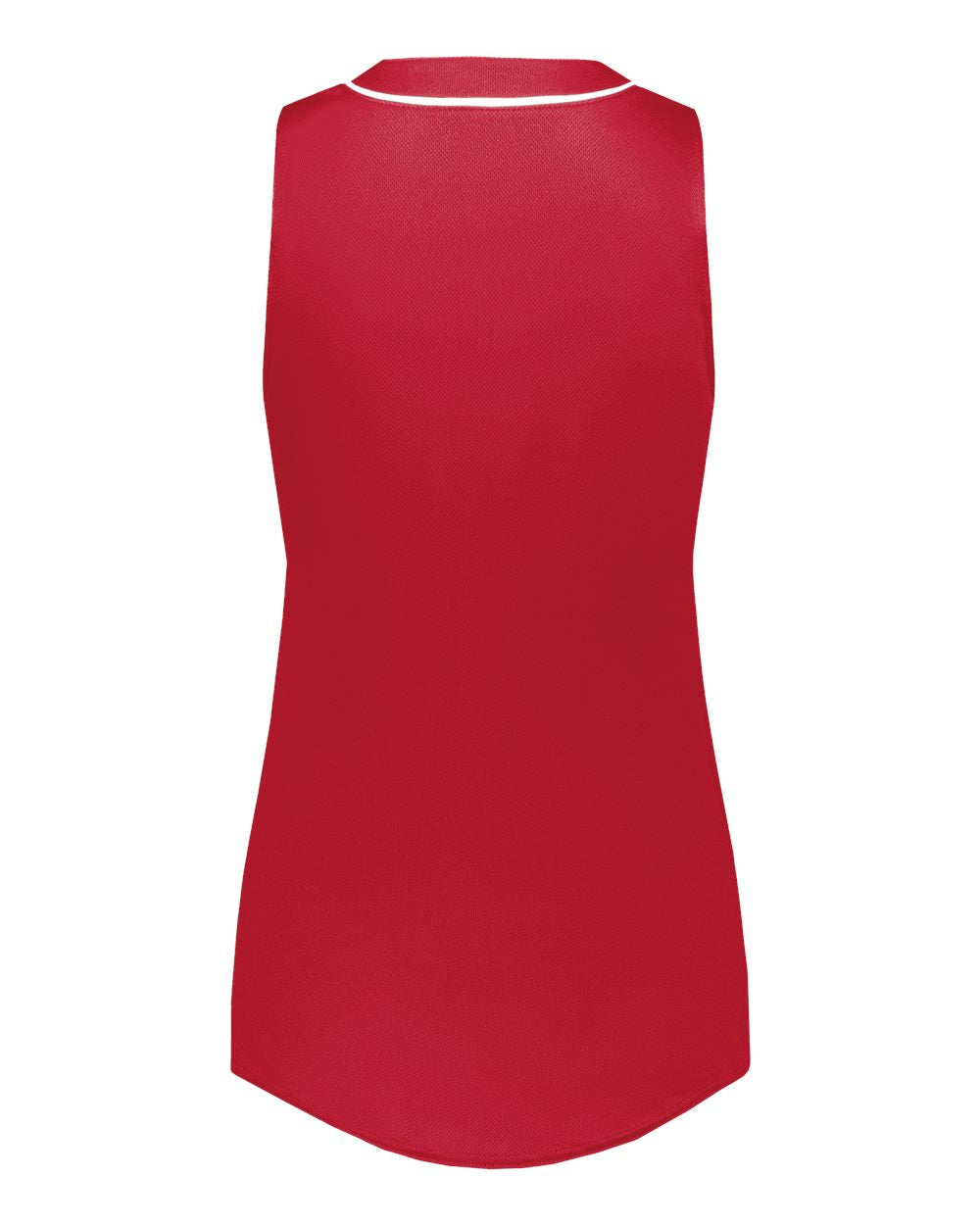 Augusta Sportswear 6914 Girls' Cutter Jersey in Scarlet/ White, back