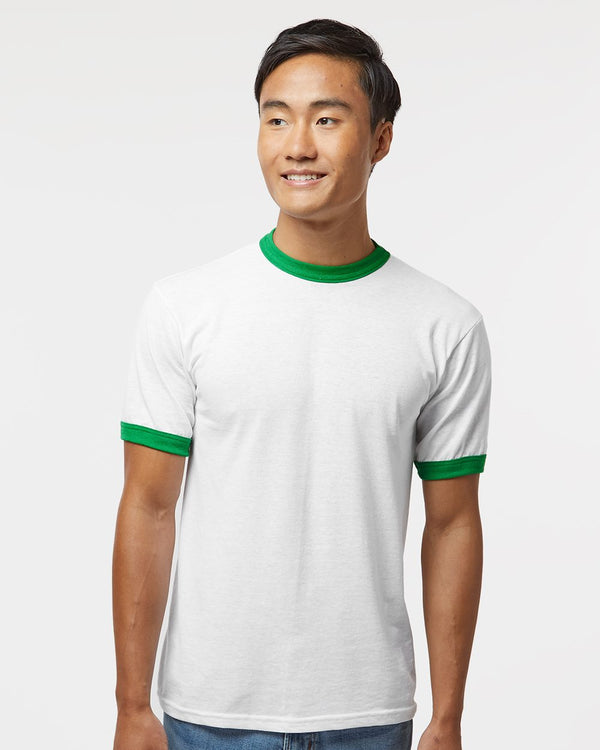 Augusta Sportswear 710 Unisex 50/50 Ringer T-Shirt