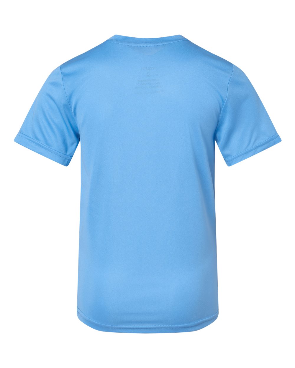 Augusta Sportswear 791 Youth Nexgen Performance T-Shirt in Columbia Blue, back