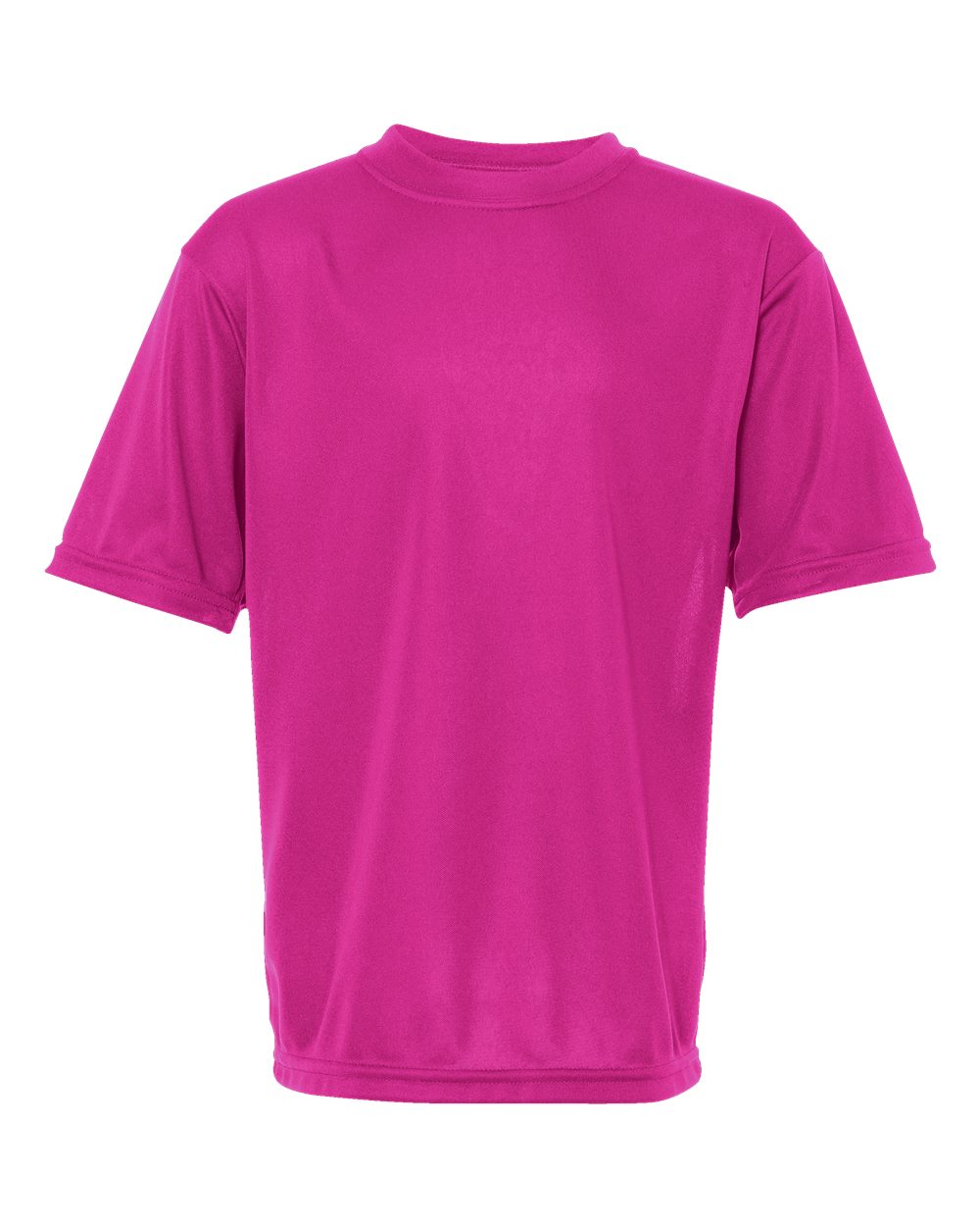Augusta Sportswear 791 Youth Nexgen Performance T-Shirt in Power Pink