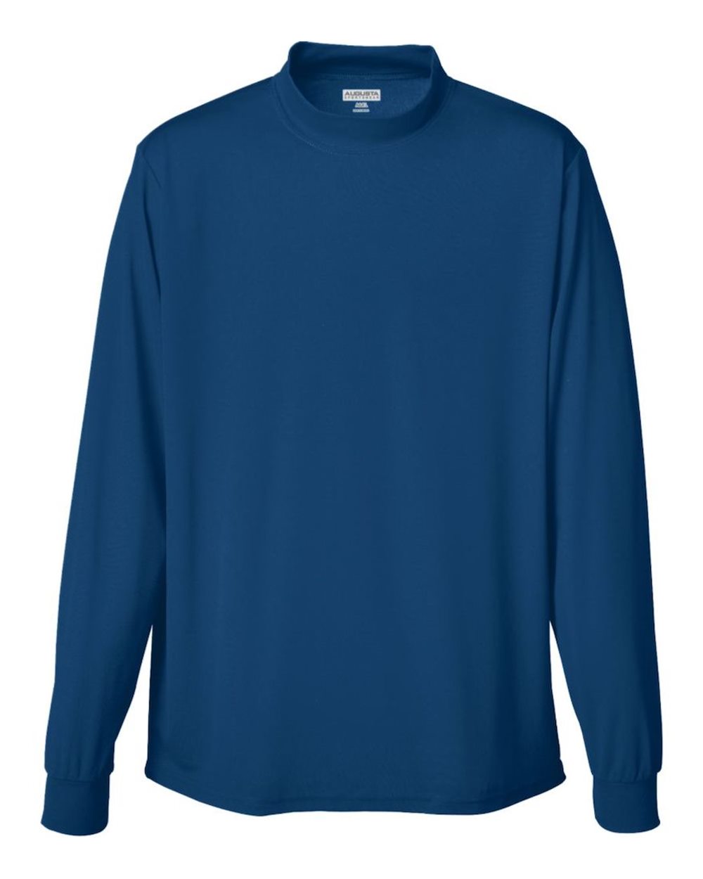 Augusta Sportswear 797 Unisex Wicking Mock Turtleneck in Navy