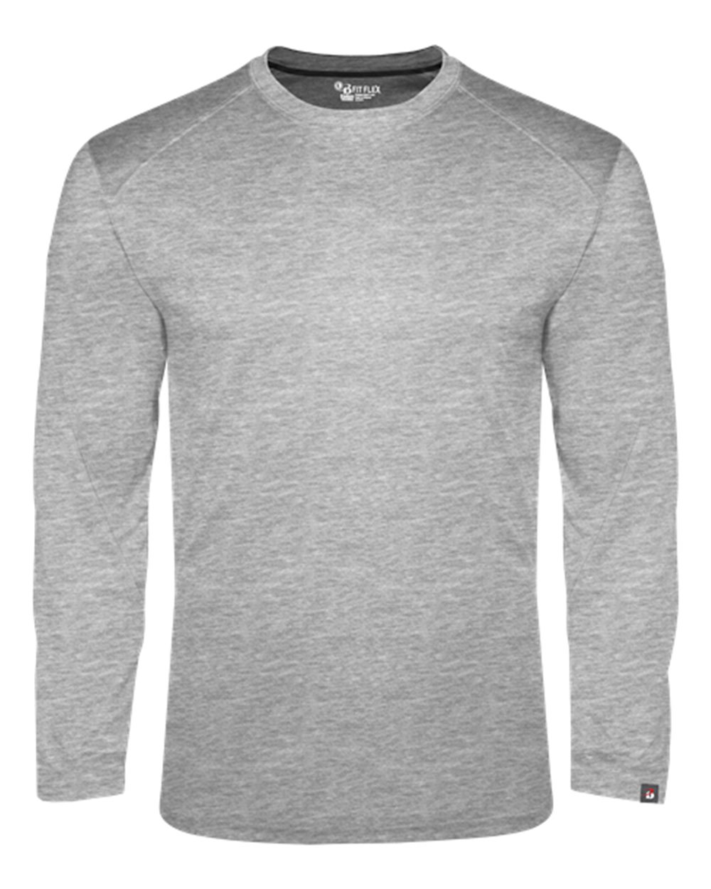 Badger 1001 Men's FitFlex Performance Long Sleeve T-Shirt in Oxford