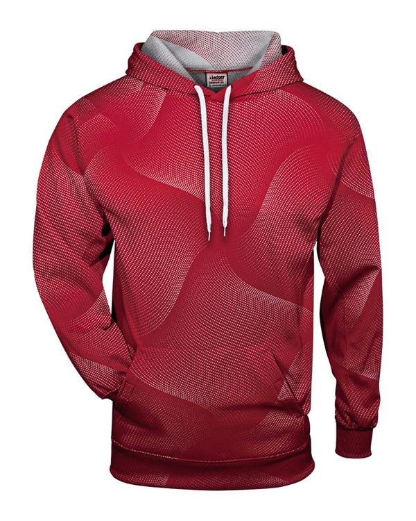 Badger 1413 Men's Warp Hooded Sweatshirt