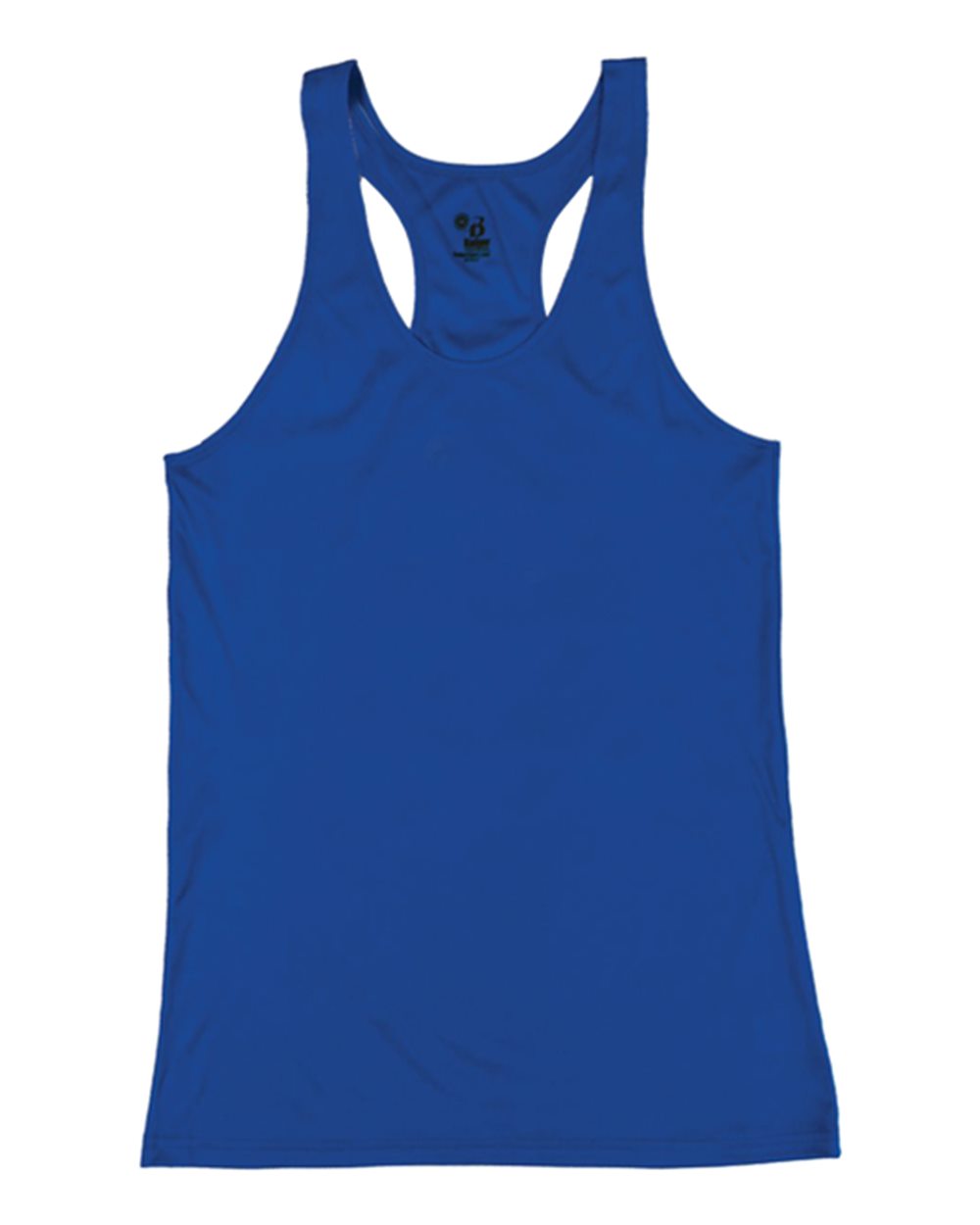 Badger 2166 Girls’ B-Core Racerback Tank Top in Royal