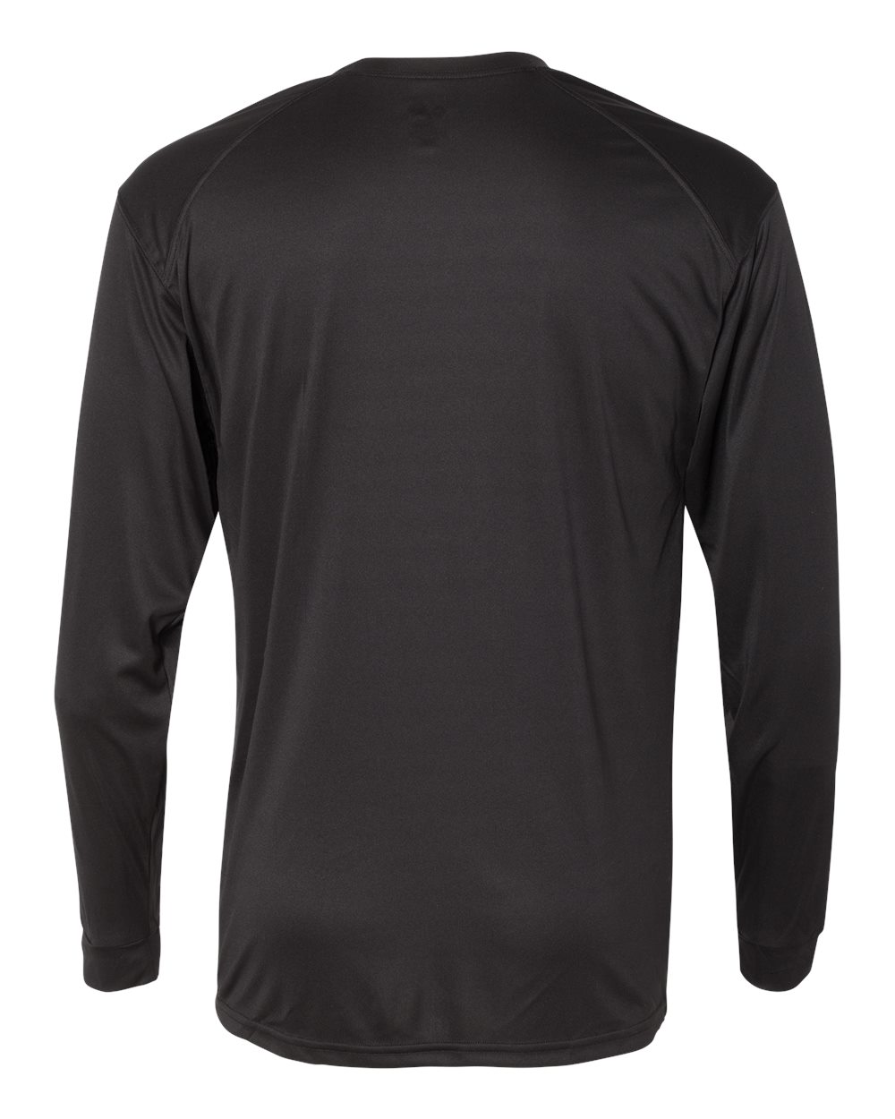 Badger 4004 Men's Ultimate SoftLock™ Long Sleeve T-Shirt in Black, back