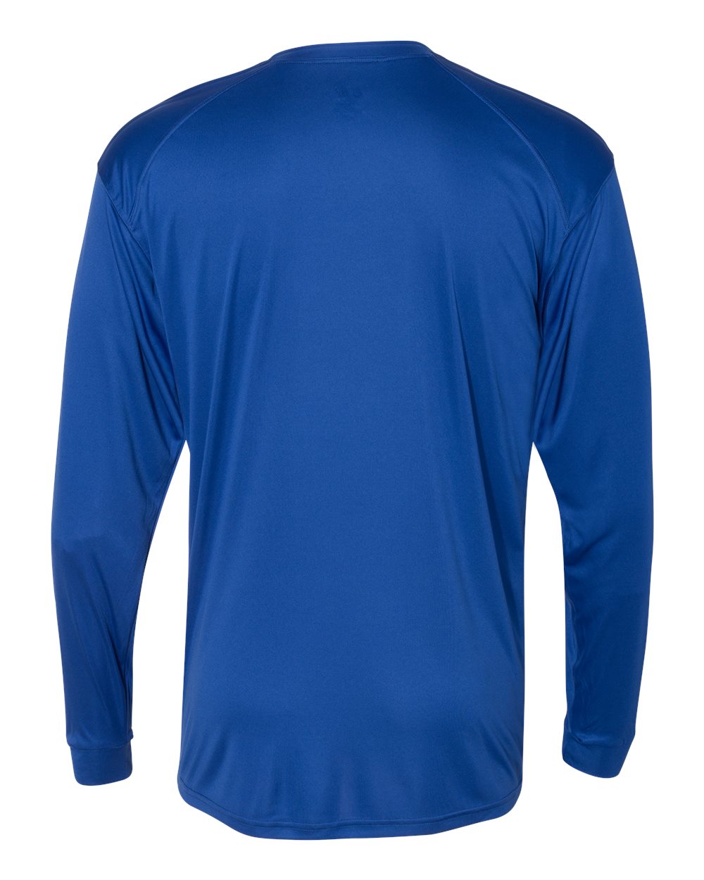 Badger 4004 Men's Ultimate SoftLock™ Long Sleeve T-Shirt in Royal, back