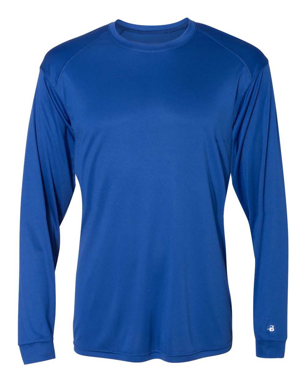 Badger 4004 Men's Ultimate SoftLock™ Long Sleeve T-Shirt in Royal