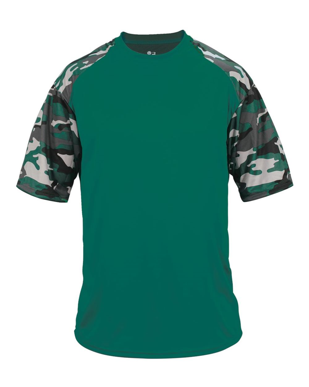 Badger 4141 Men's Camo Sport T-Shirt in Forest/ Forest Camo