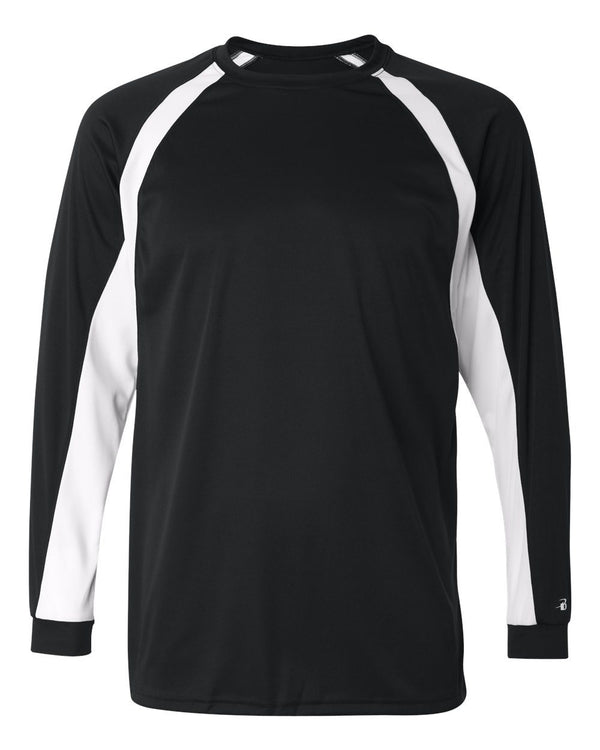Badger 4154 Men's B-Core Hook Long Sleeve T-Shirt