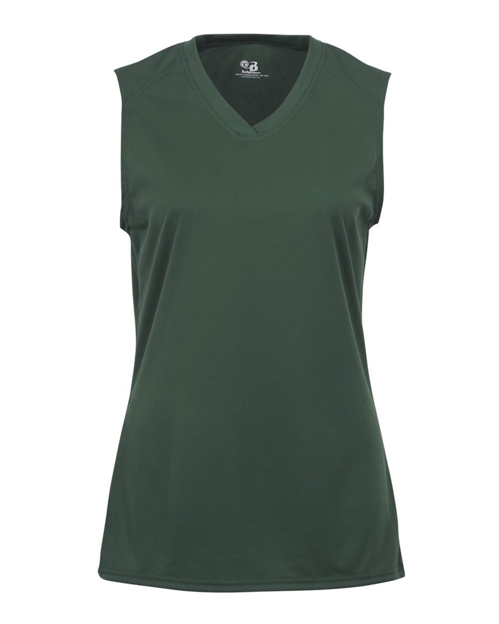 Badger 4163 Women's B-Core Sleeveless T-Shirt in Forest