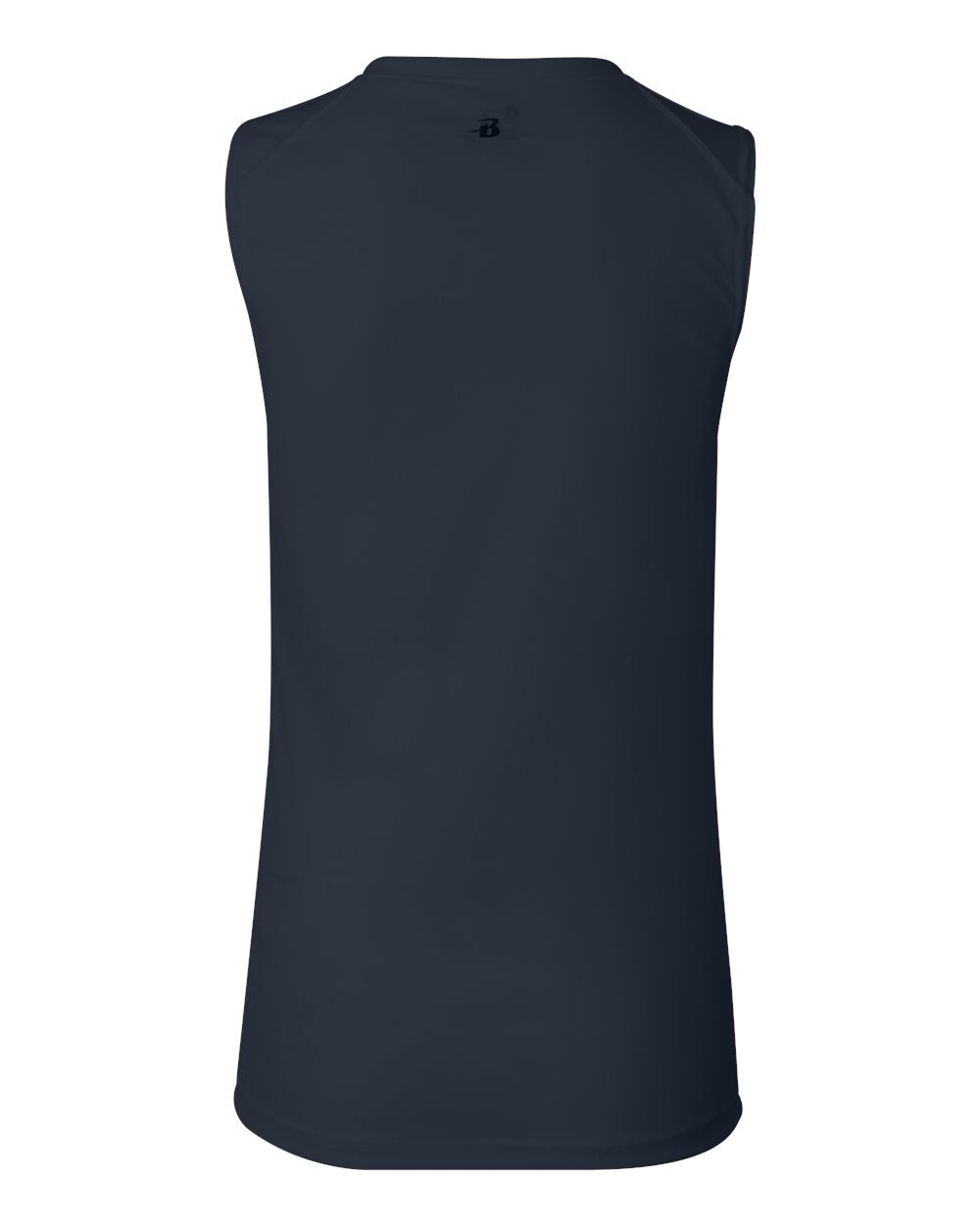 Badger 4163 Women's B-Core Sleeveless T-Shirt in Navy, back