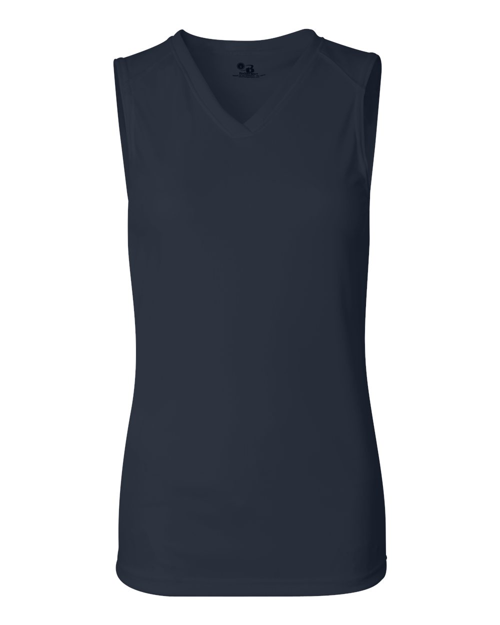Badger 4163 Women's B-Core Sleeveless T-Shirt in Navy