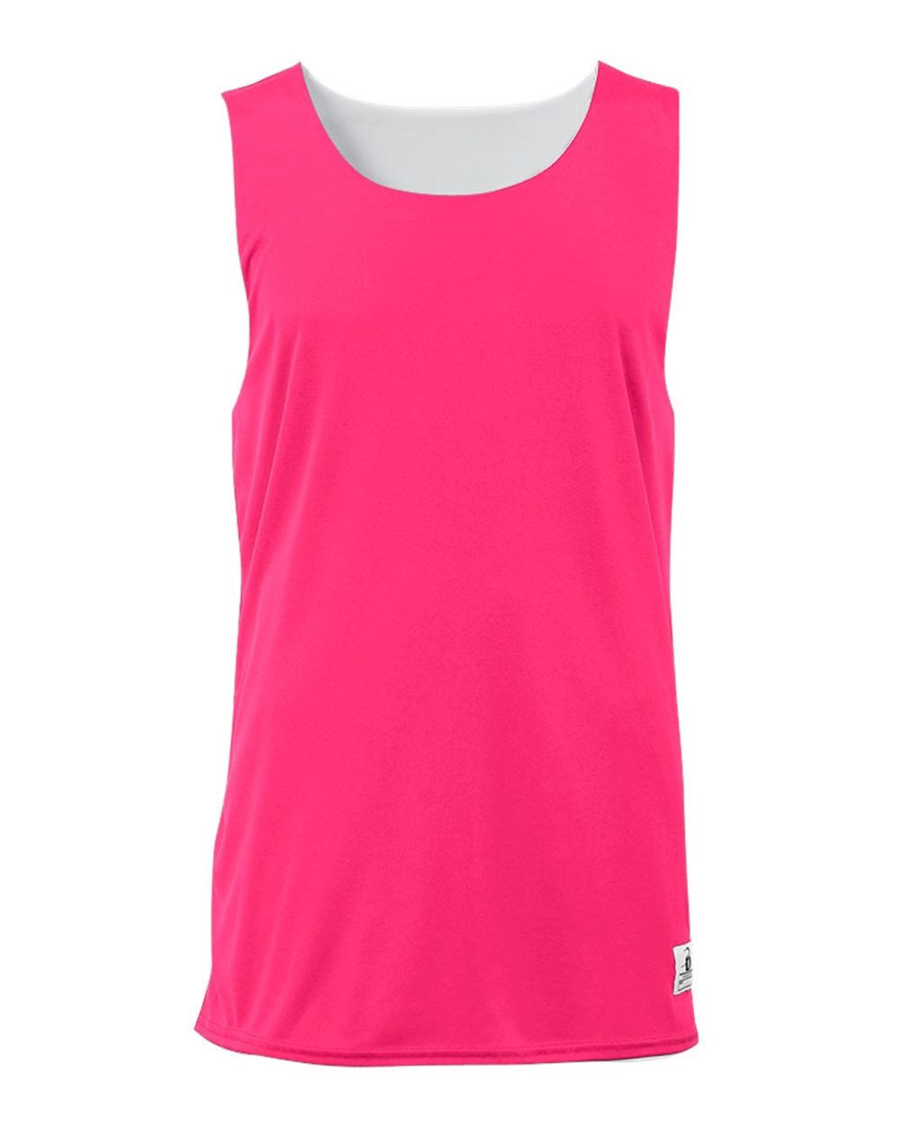 Badger 4169 Women's B-Core Reversible Tank Top in Hot Pink