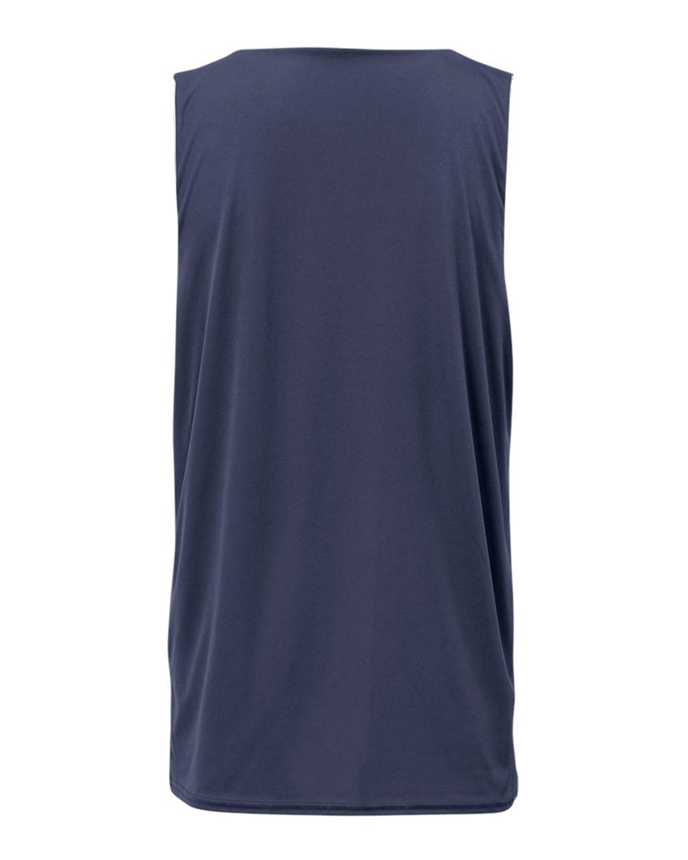 Badger 4169 Women's B-Core Reversible Tank Top in Navy, back