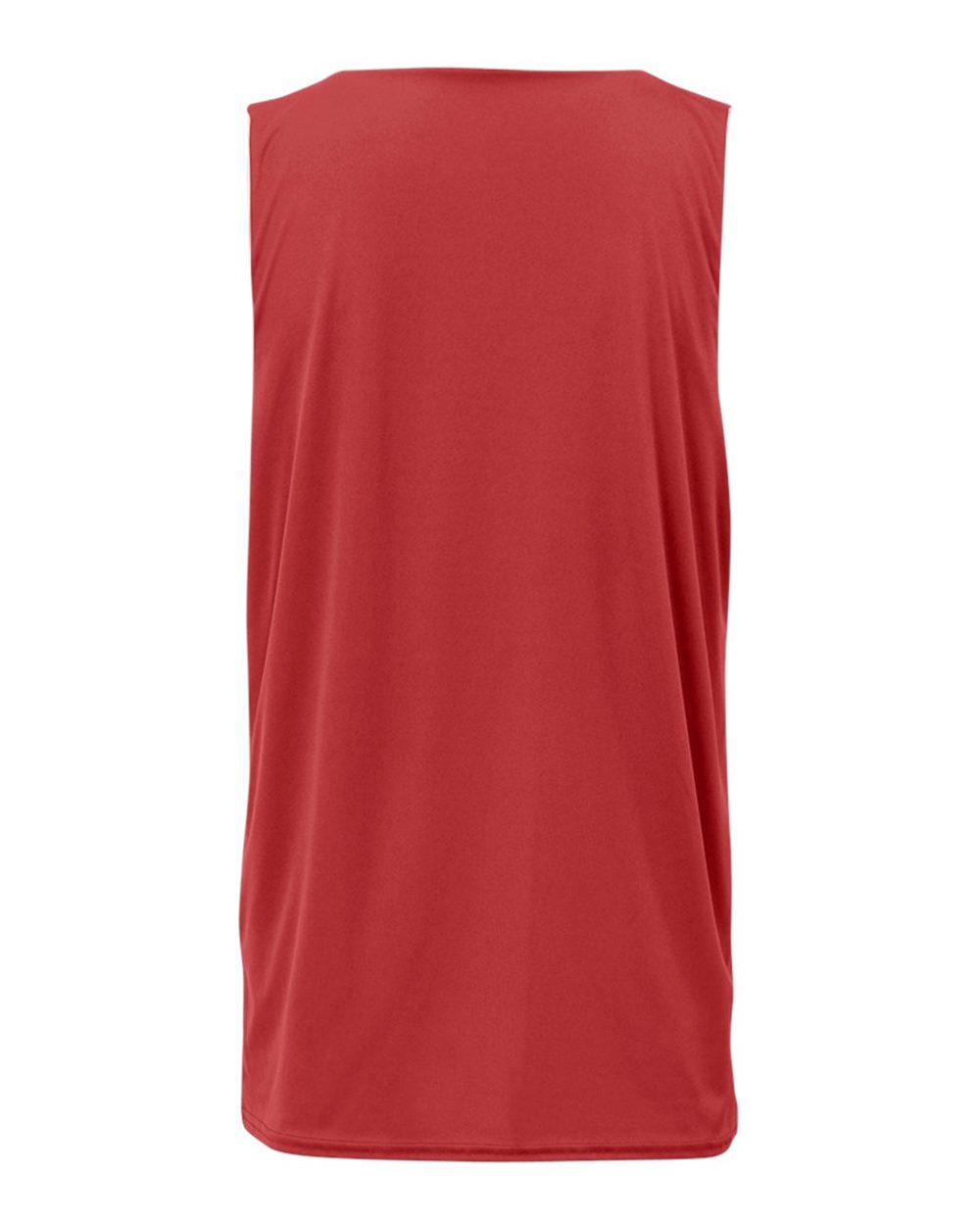 Badger 4169 Women's B-Core Reversible Tank Top in Red, back