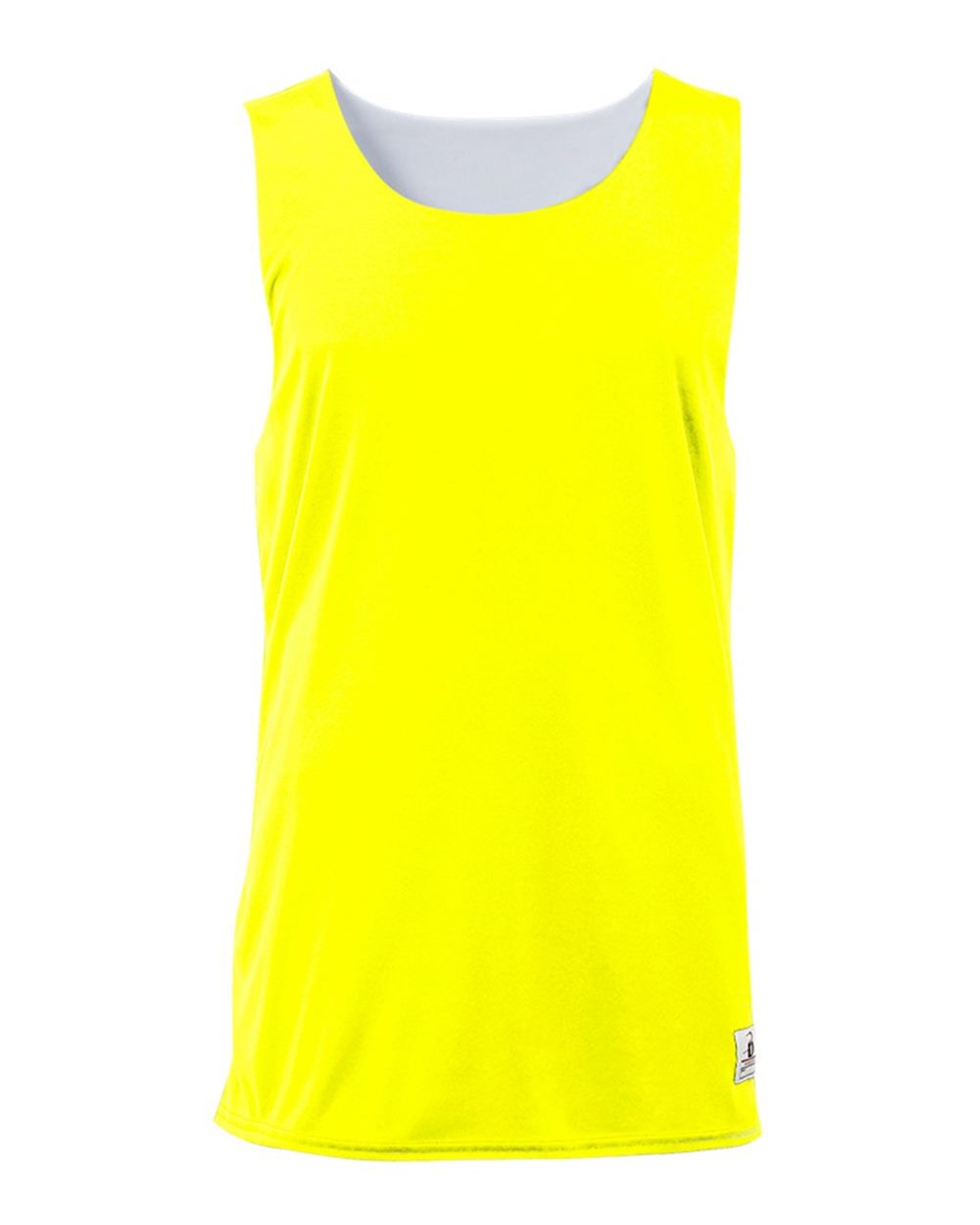 Badger 4169 Women's B-Core Reversible Tank Top in Safety Yellow