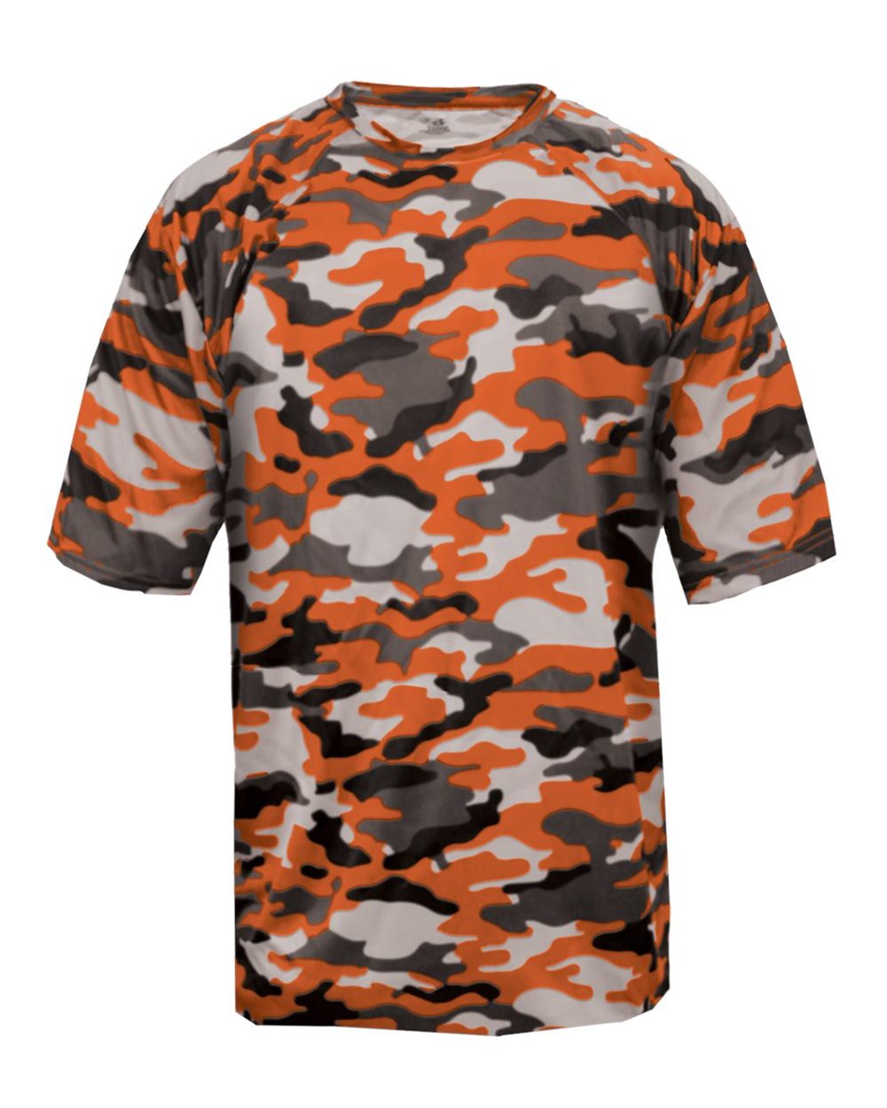 Badger 4181 Men's Camo T-Shirt in Burnt Orange