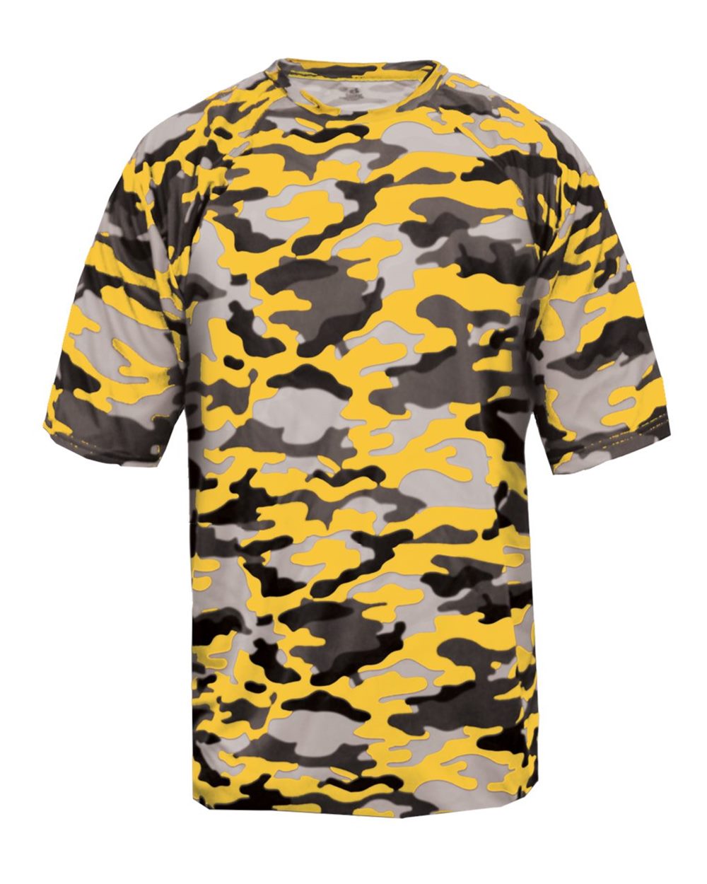 Badger 4181 Men's Camo T-Shirt in Gold