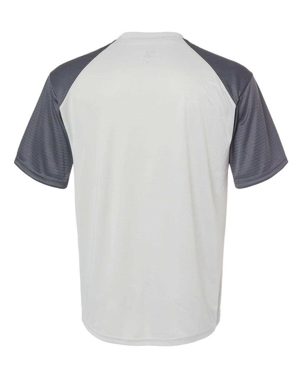 Badger 4230 Men's Breakout T-Shirt in Silver/ Graphite, back