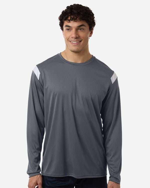 Badger 4255 Unisex On The Rise Long Sleeve T-Shirt