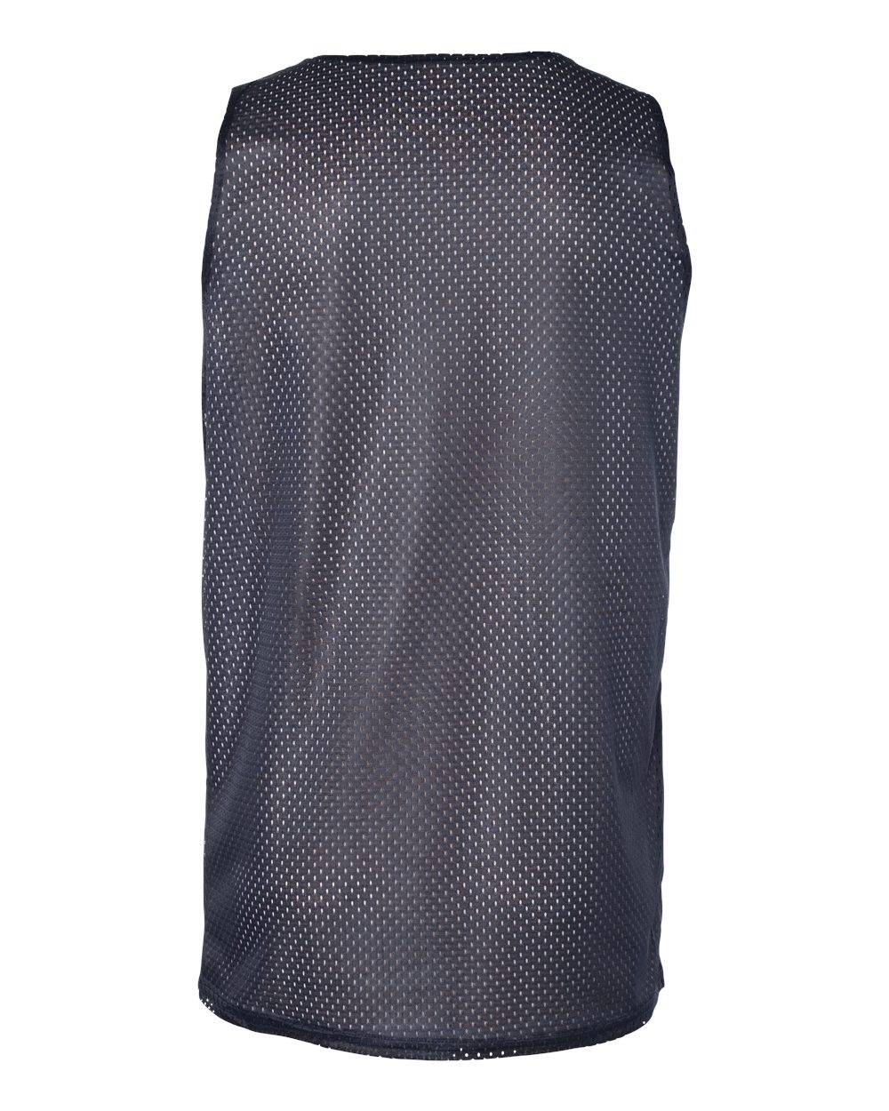 Badger 8529 Men's Pro Mesh Reversible Tank Top in Navy/ White, back
