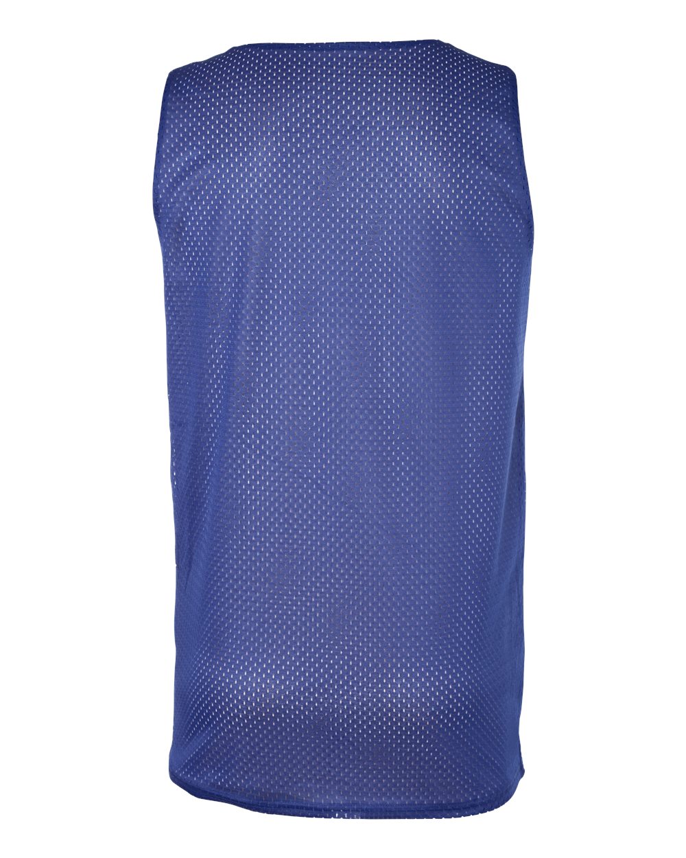 Badger 8529 Men's Pro Mesh Reversible Tank Top in Royal/ White, back