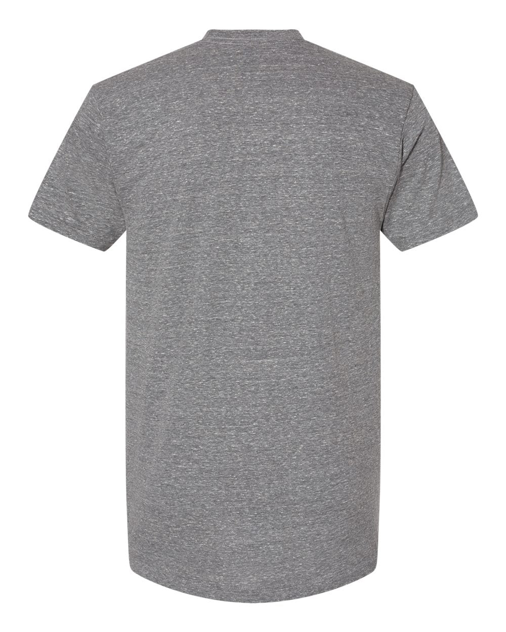 Bayside 5710 Unisex USA-Made Triblend T-Shirt in Tri Athletic Grey, back
