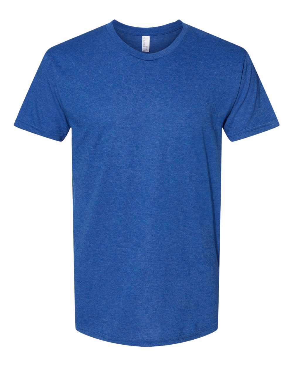 Bayside 5710 Unisex USA-Made Triblend T-Shirt in Tri Royal Blue