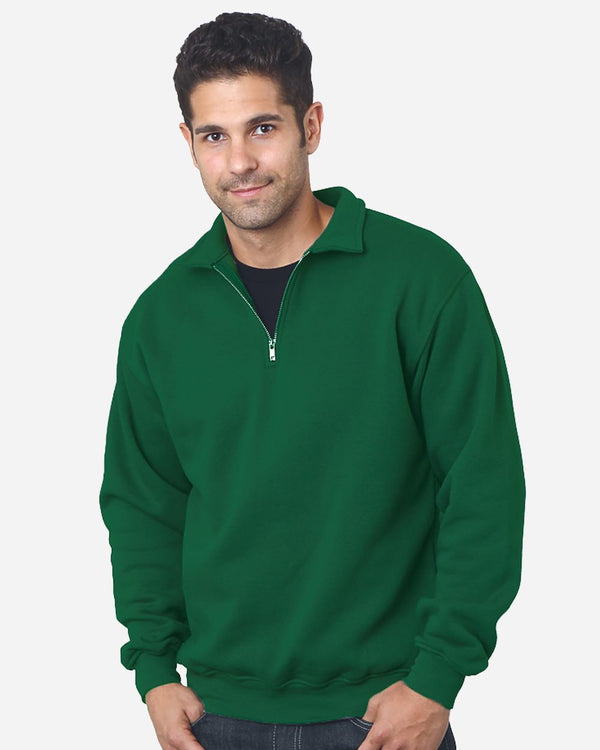 Bayside 920 Unisex USA-Made Quarter-Zip Sweatshirt