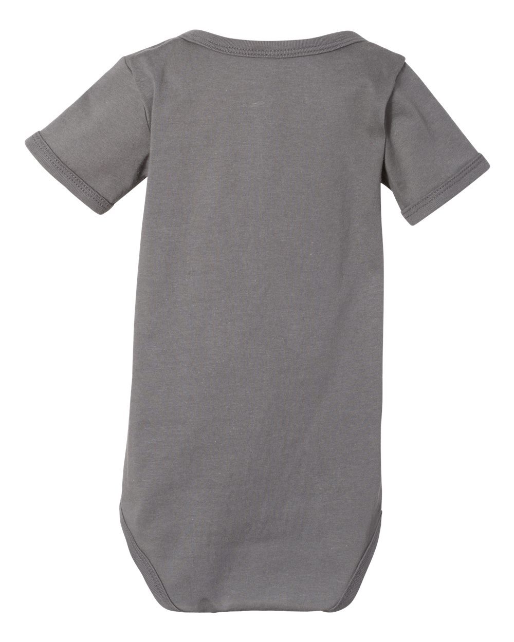 BELLA + CANVAS 100B Infant Jersey One Piece in Asphalt, back
