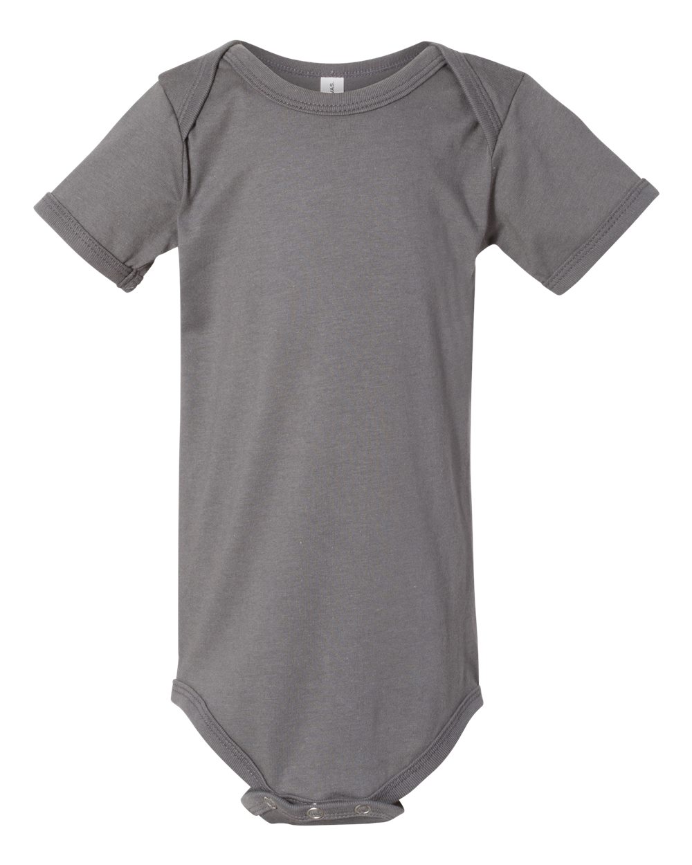 BELLA + CANVAS 100B Infant Jersey One Piece in Asphalt