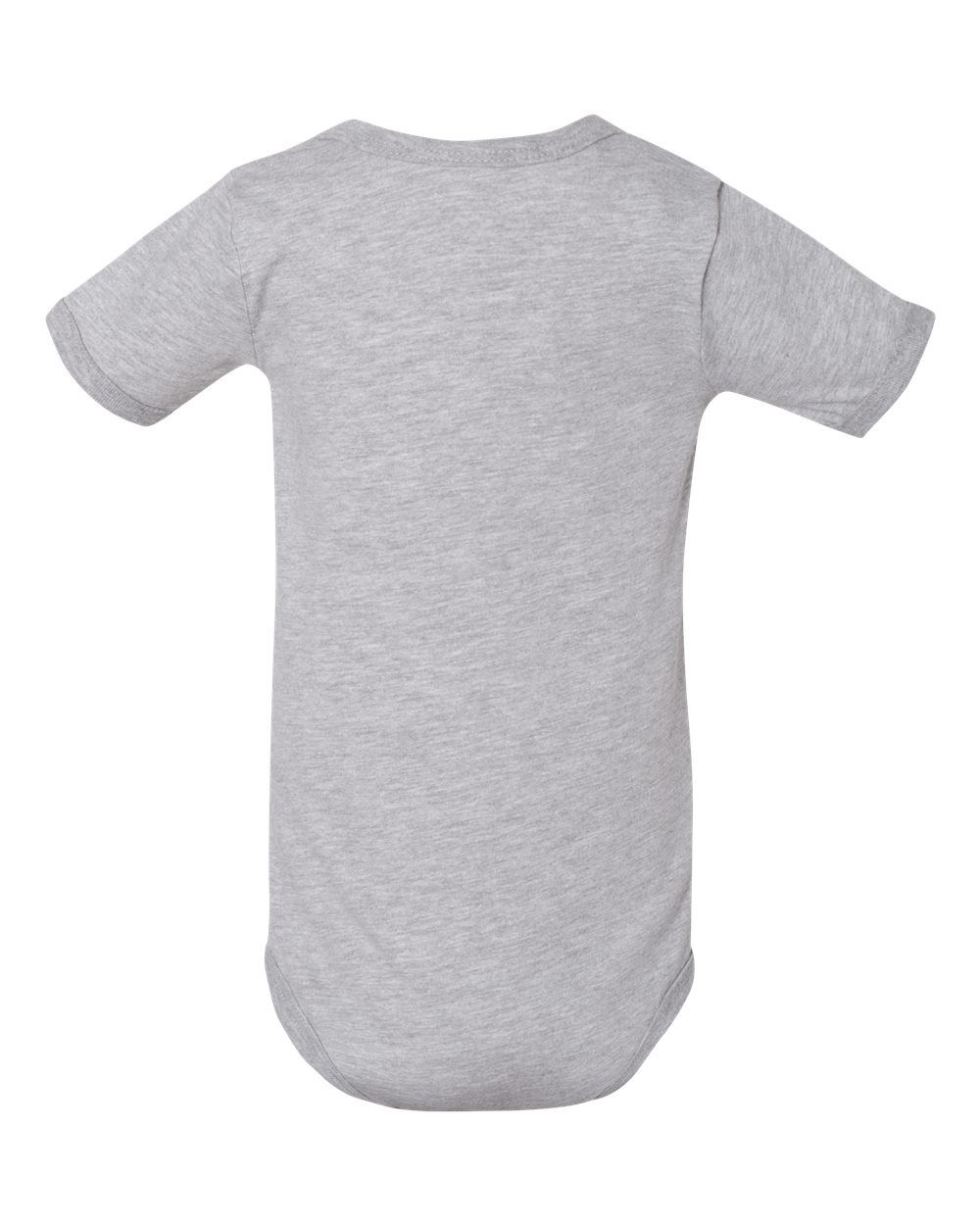 BELLA + CANVAS 100B Infant Jersey One Piece in Athletic Heather, back