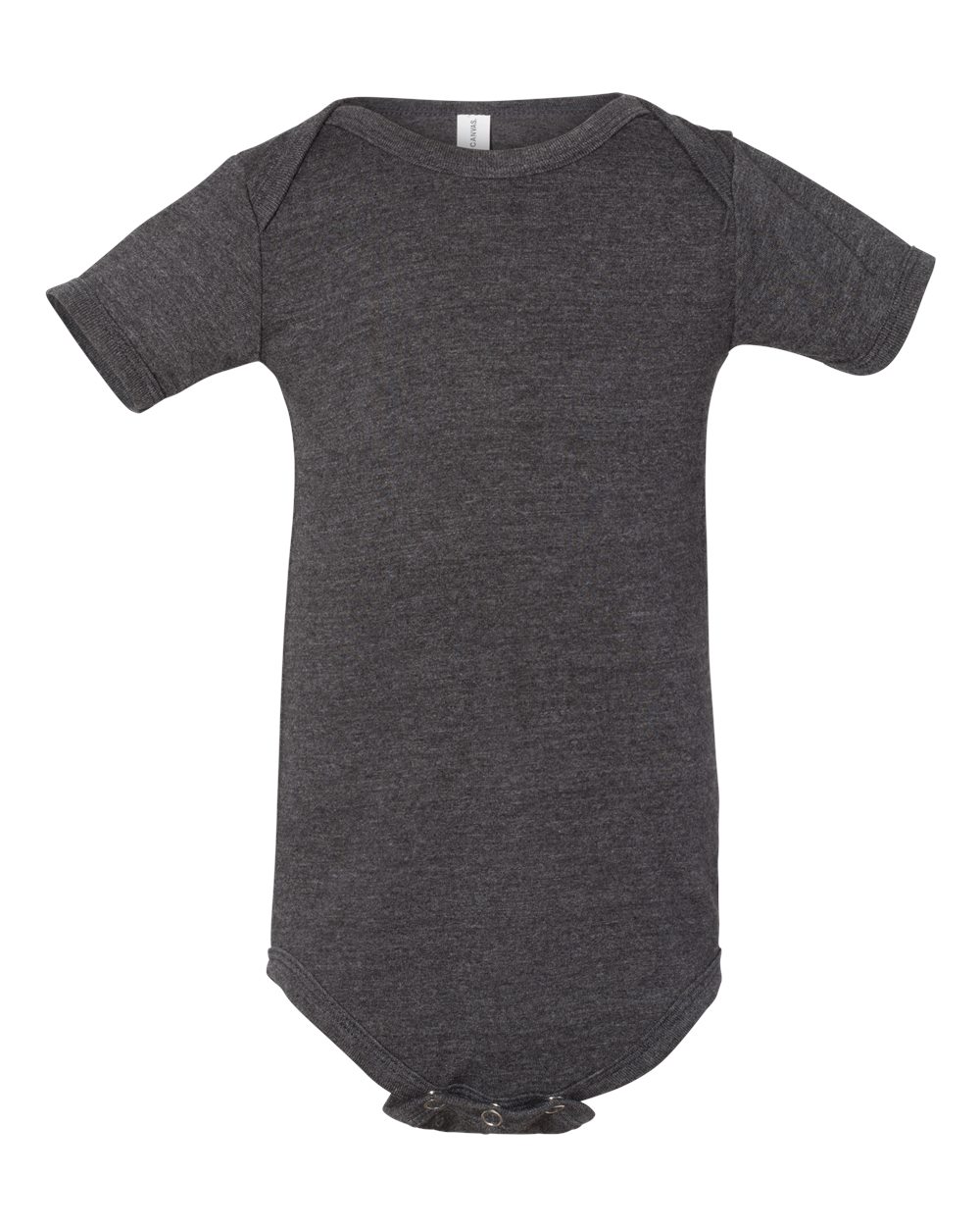 BELLA + CANVAS 100B Infant Jersey One Piece in Dark Grey Heather