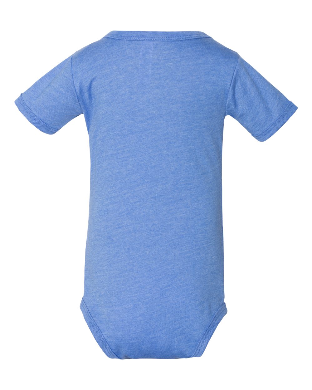 BELLA + CANVAS 100B Infant Jersey One Piece in Heather Columbia Blue, back