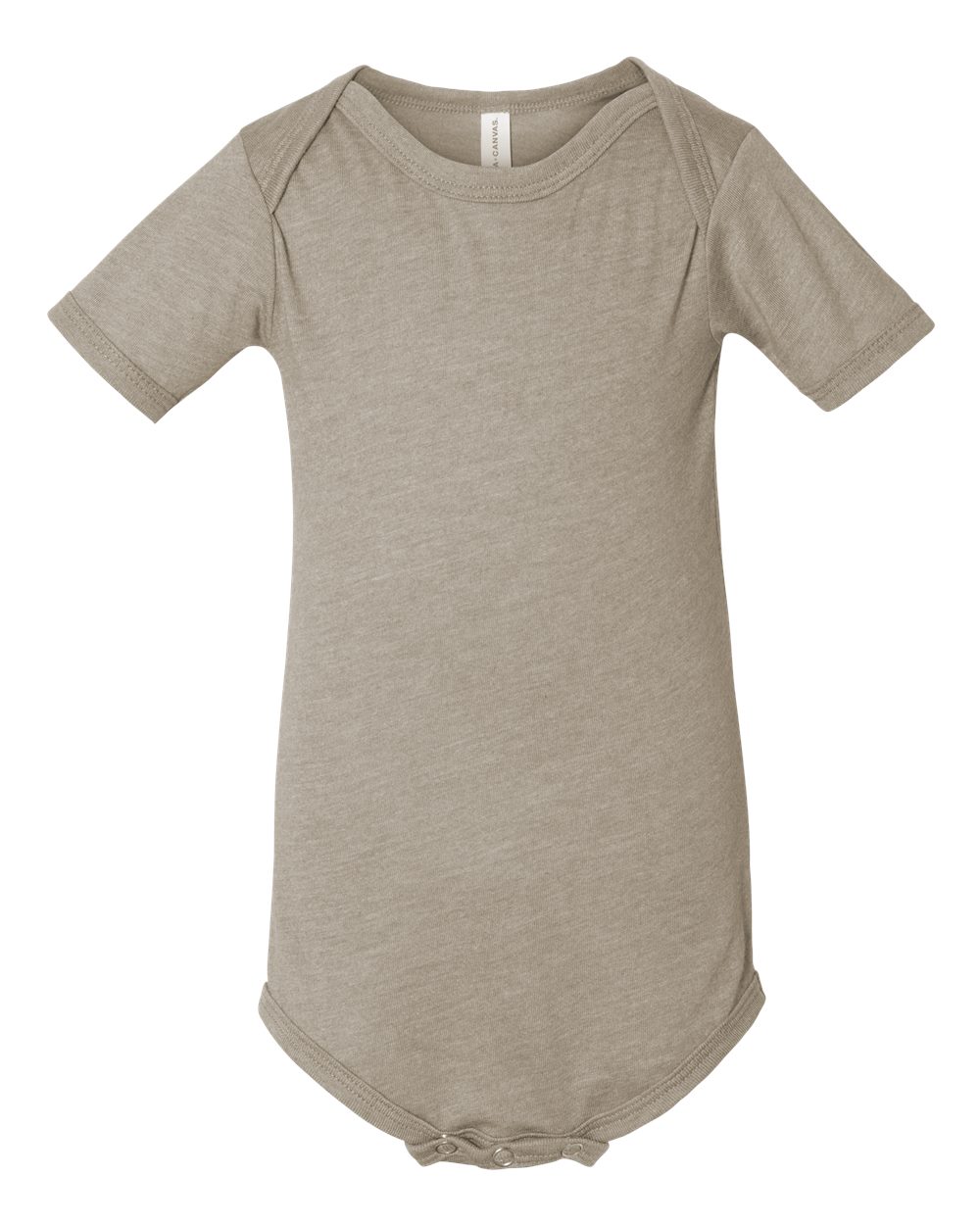 BELLA + CANVAS 100B Infant Jersey One Piece in Heather Stone