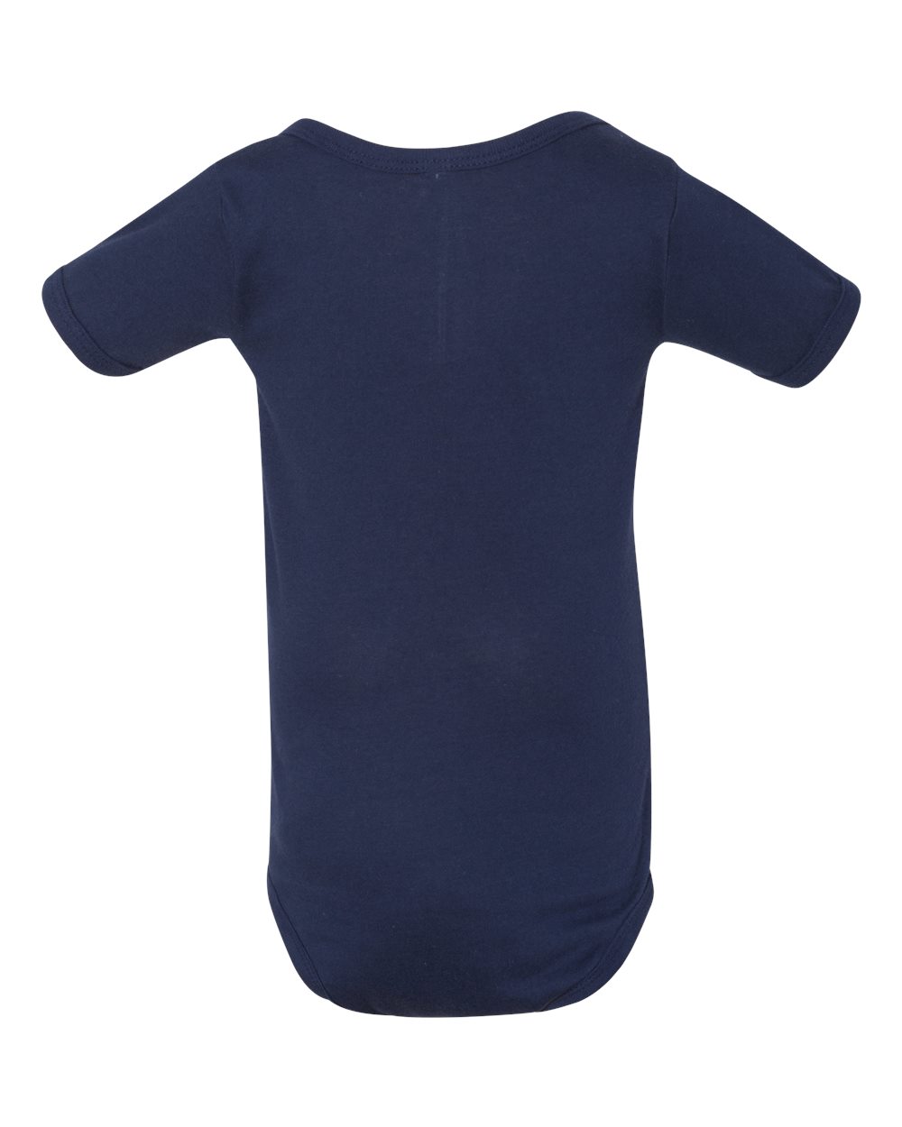 BELLA + CANVAS 100B Infant Jersey One Piece in Navy, back