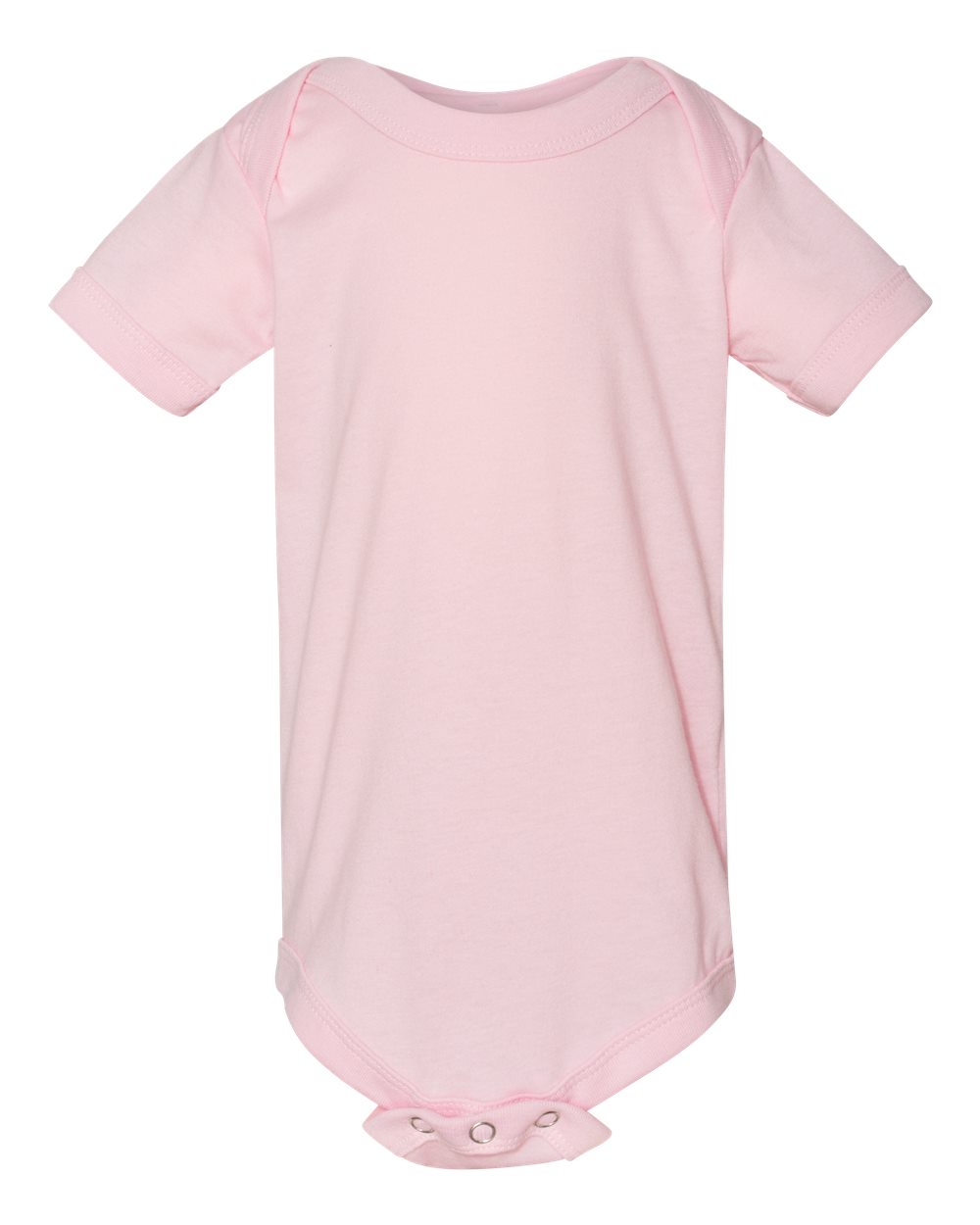BELLA + CANVAS 100B Infant Jersey One Piece in Pink