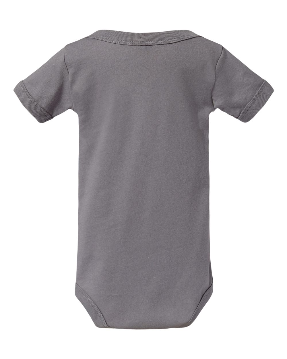 BELLA + CANVAS 100B Infant Jersey One Piece in Storm, back