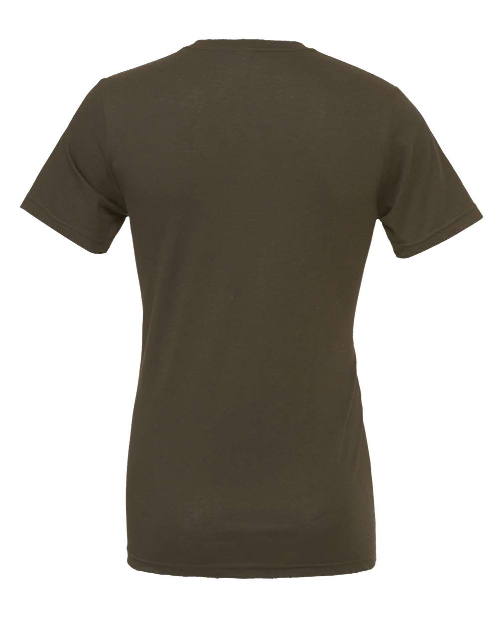 BELLA + CANVAS 3001 Jersey Tee in Army, back
