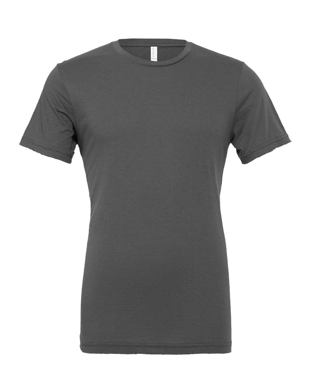 BELLA + CANVAS 3001 Jersey Tee in Asphalt