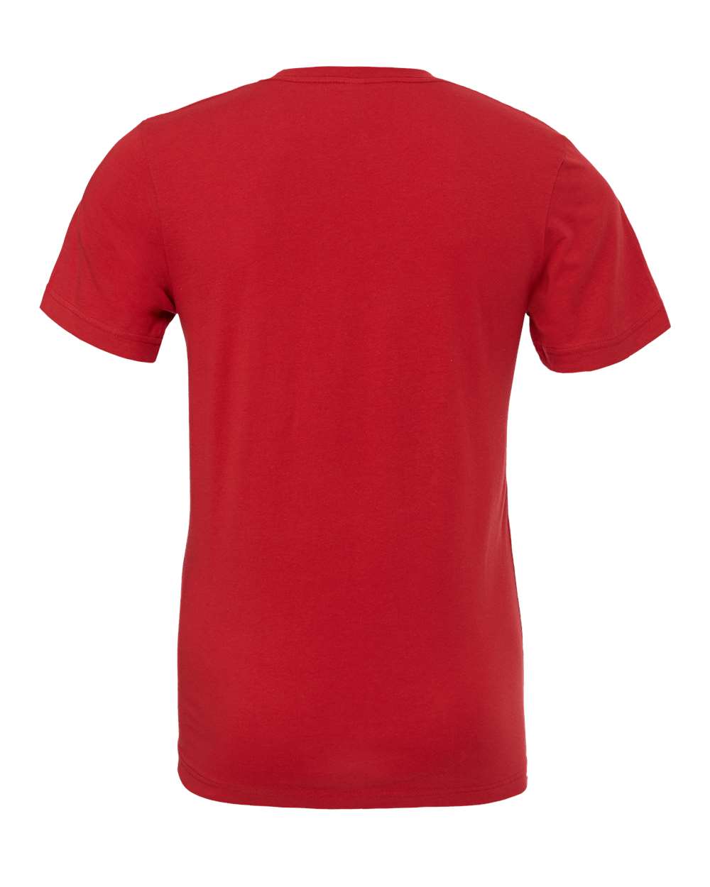 BELLA + CANVAS 3001 Jersey Tee in Canvas Red, back