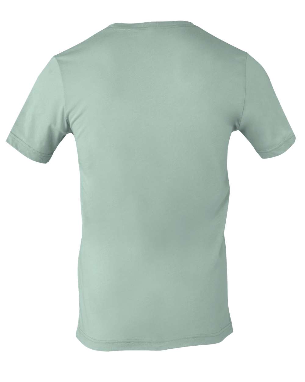 BELLA + CANVAS 3001 Jersey Tee in Dusty Blue, back
