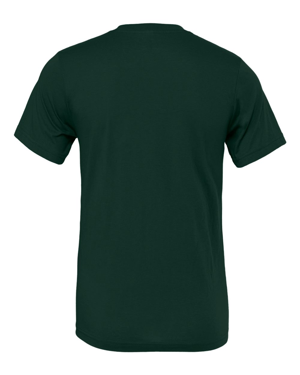 BELLA + CANVAS 3001 Jersey Tee in Forest, back