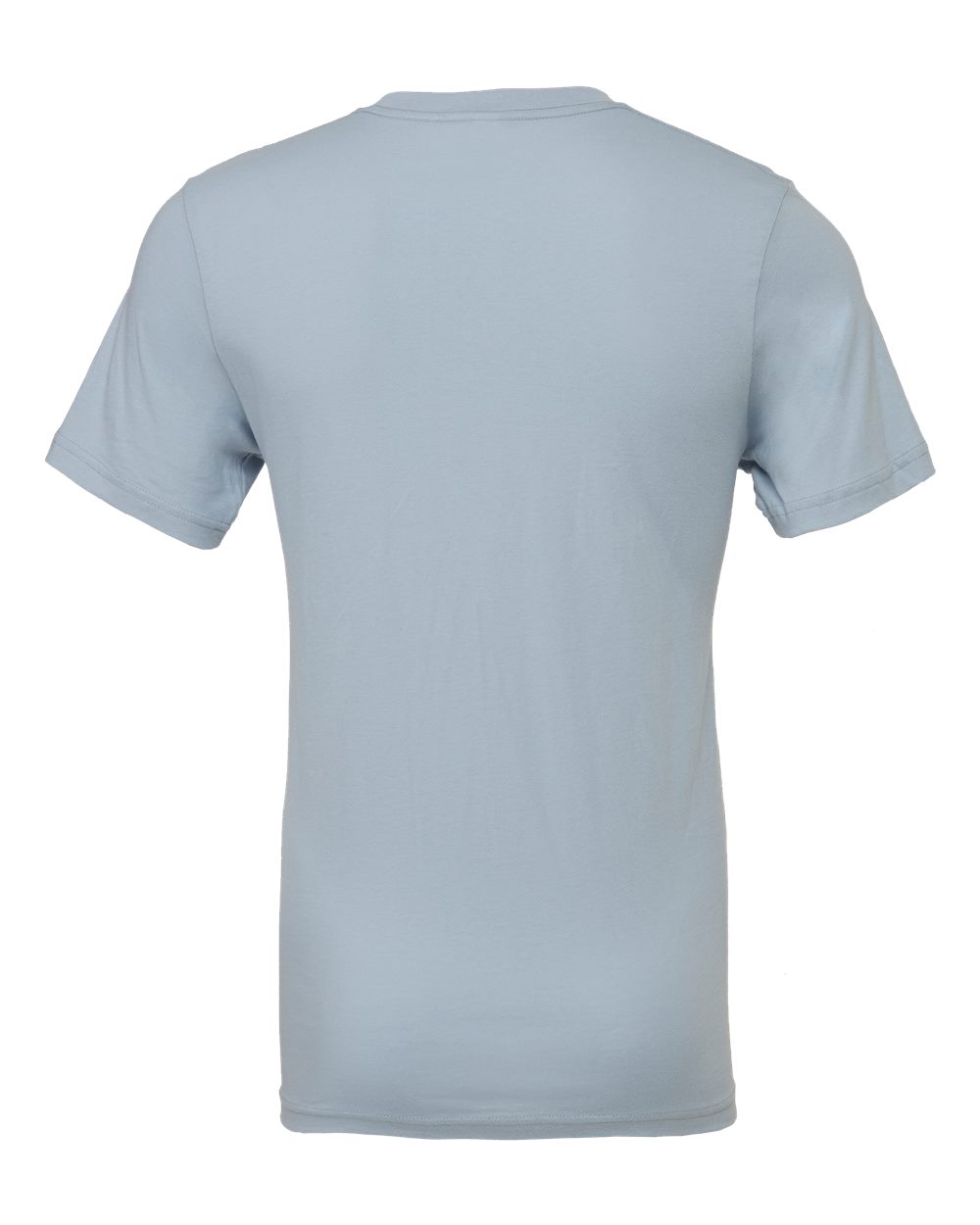 BELLA + CANVAS 3001 Jersey Tee in Light Blue, back