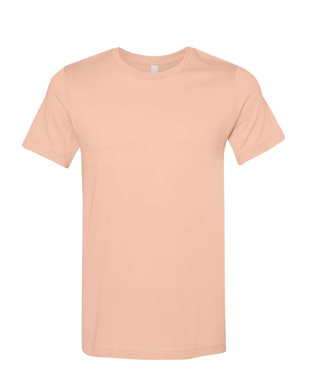 BELLA + CANVAS 3001 Jersey Tee in Peach